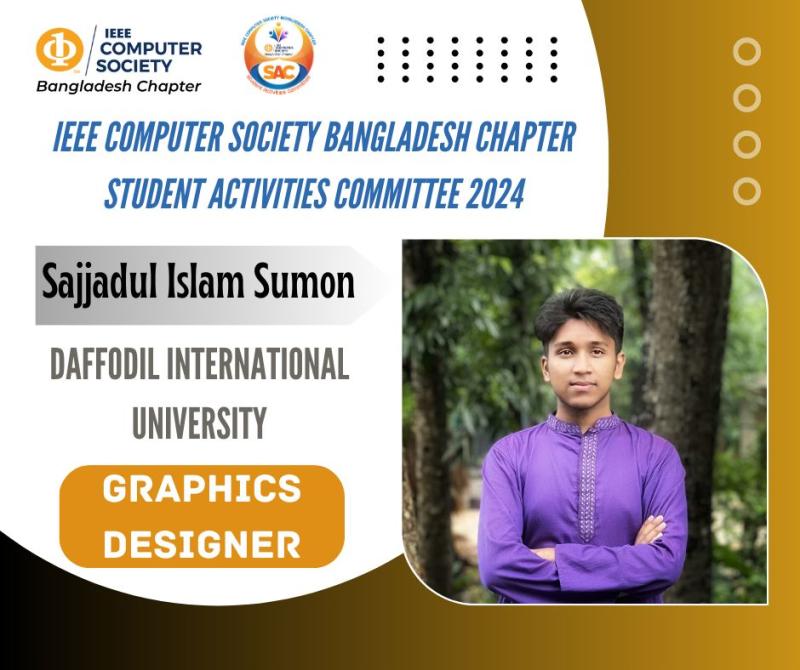 Graphics and Media Coordinator at IEEE CS BDC Student Activities Committee