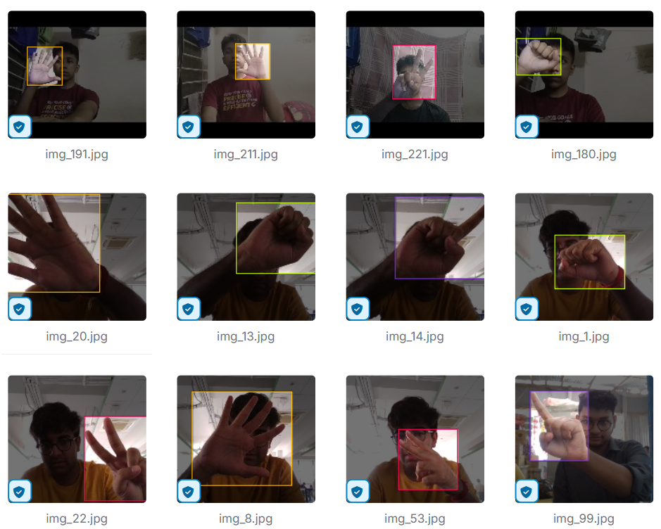 A Conceptual Hand Gesture Controlled Web Game Using Webcam.